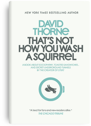 That's Not How You Wash a Squirrel by David Thorne